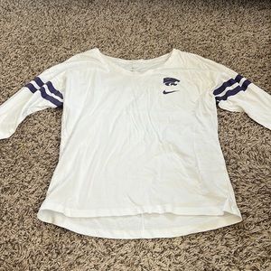 Nike Kansas State quarter sleeve shirt